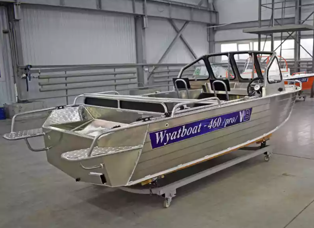 Алюминиевый катер Wyatboat-460 DCM Pro в Рязани