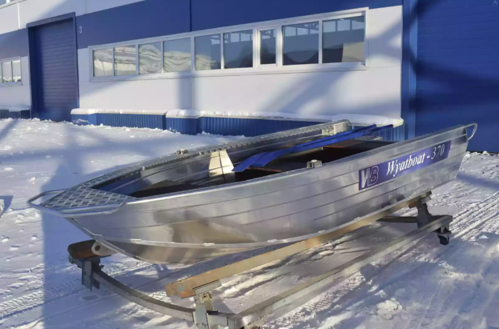 Алюминиевая лодка Wyatboat-370 Р в Рязани