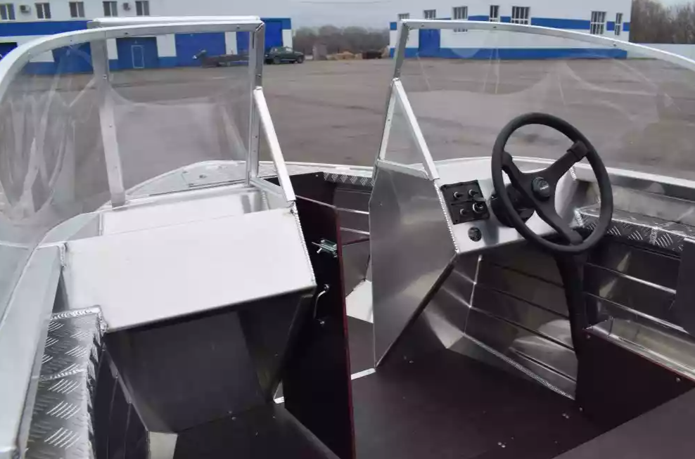 Алюминиевая лодка Wyatboat-390 DCM Увеличенный борт в Рязани