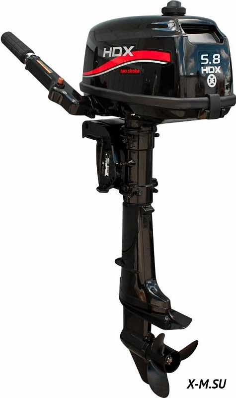 Лодочный мотор 2-х тактный HDX R series T 5,8 BMS в Рязани