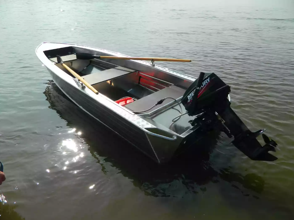 Алюминиевая лодка Wyatboat-390 У в Рязани