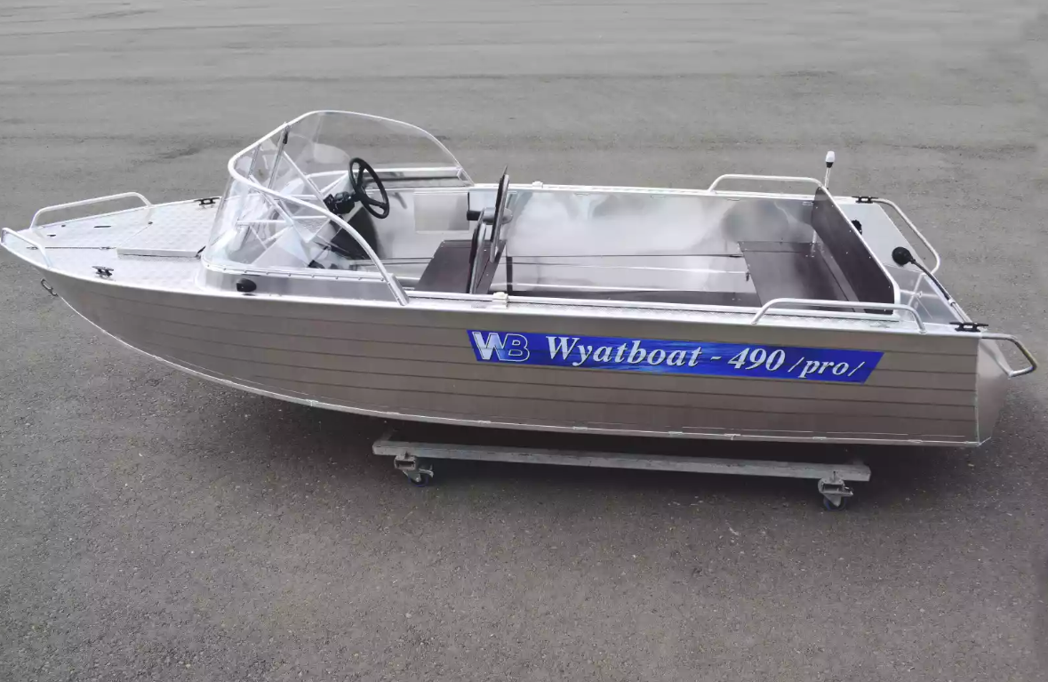 Алюминиевый катер Wyatboat-490 Pro в Рязани