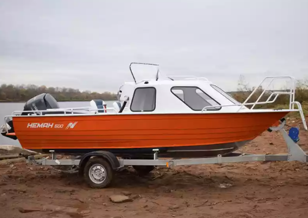 Алюминиевый катер Неман-500 (каютный) в Рязани