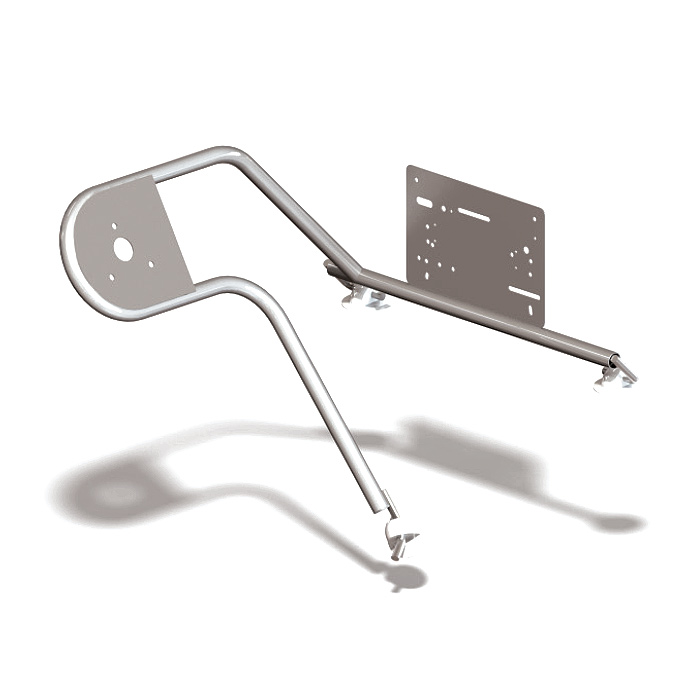 Стойка рулевая с креплением на баллон надувной лодки 25мм в Рязани