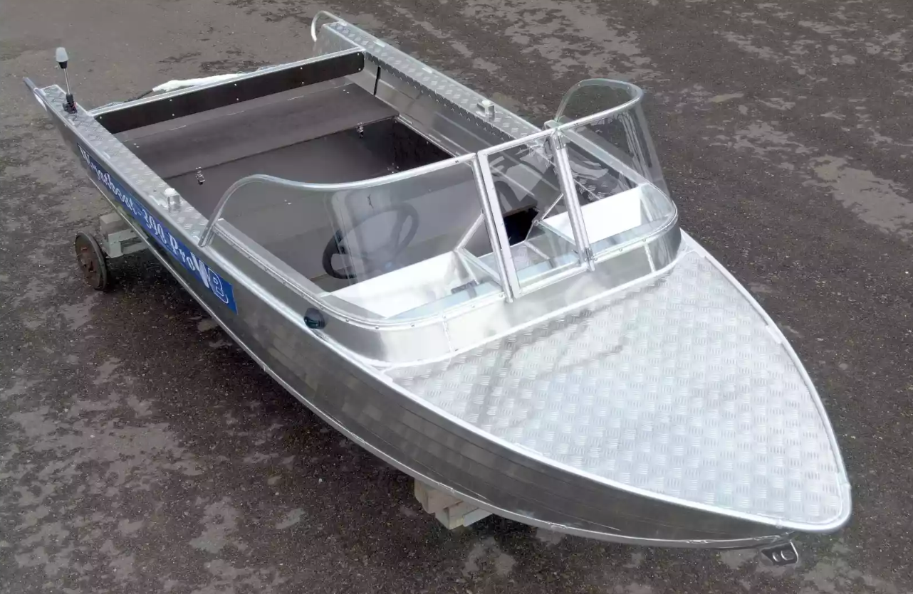 Алюминиевый катер Wyatboat-390 Pro в Рязани