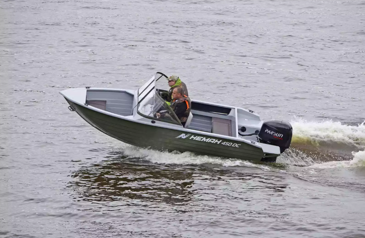 Алюминиевый катер Неман-450 DC NEW в Рязани