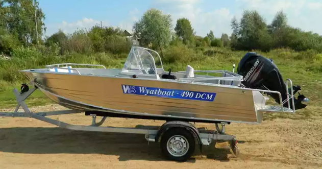 Алюминиевый катер Wyatboat-490 DCM в Рязани
