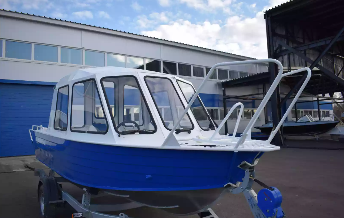Алюминиевый катер Неман-500 (закрытая рубка) в Рязани