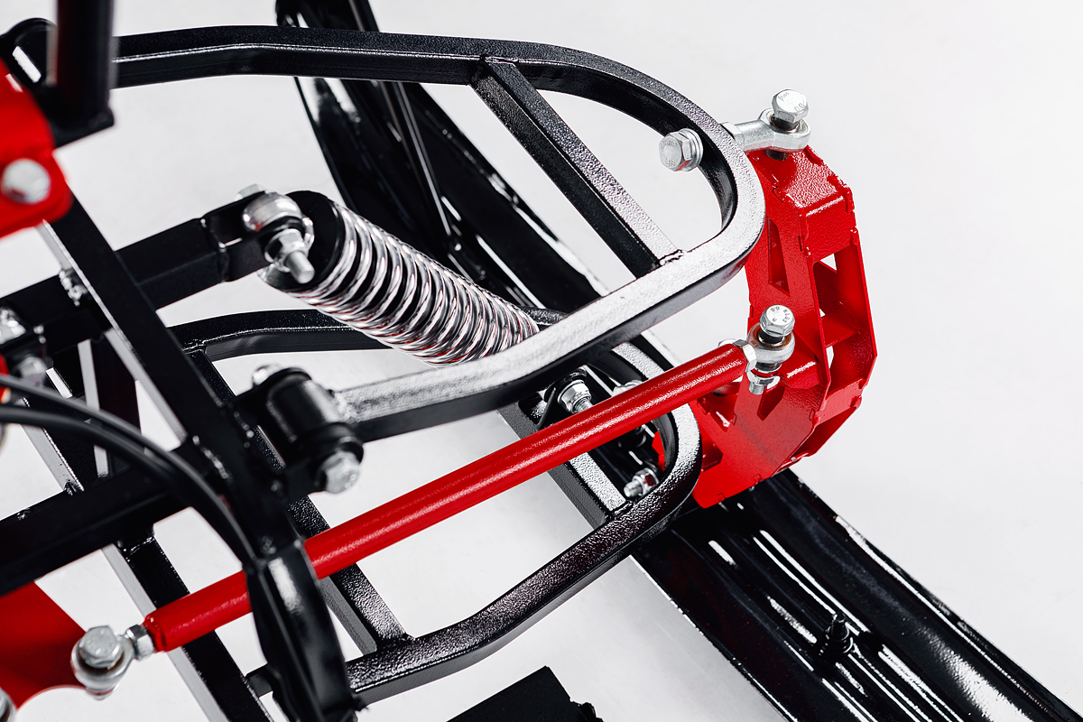 Лыжный модуль IKUDZO с подогревом ручек пластиковые лыжи в Рязани