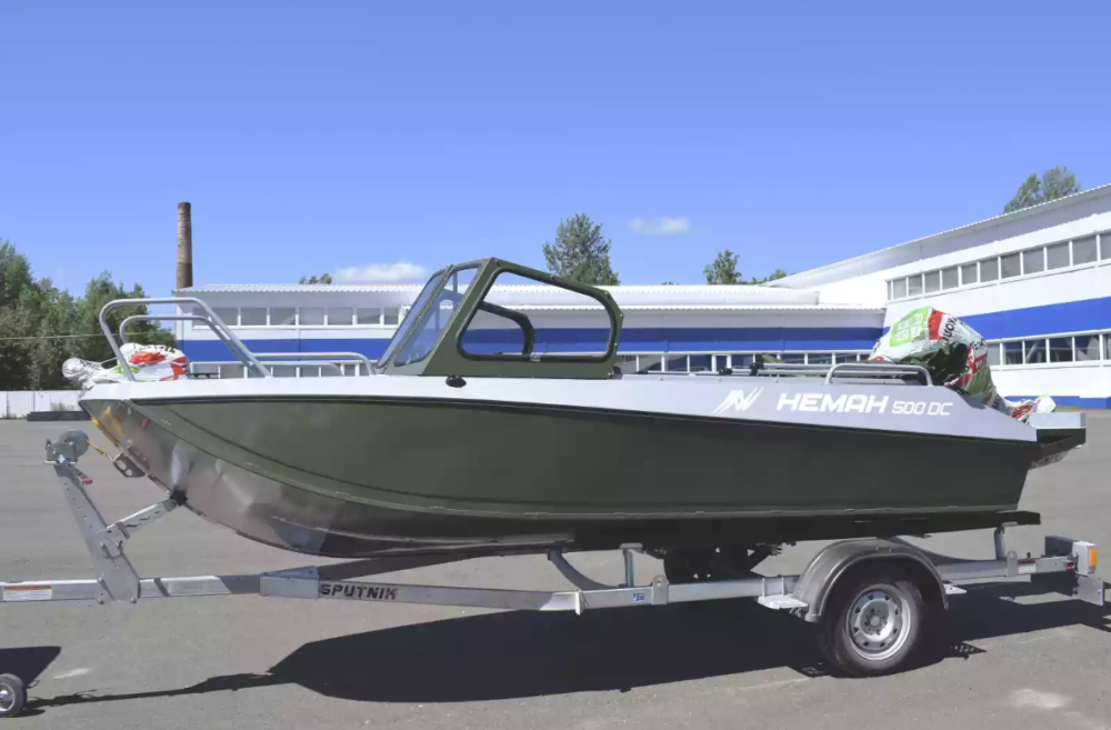 Алюминиевый катер Неман-500 DC Pro в Рязани