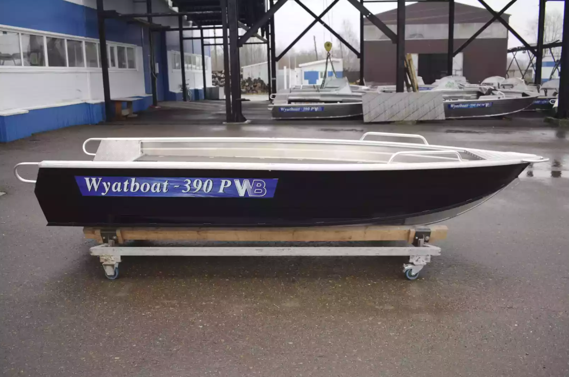 Алюминиевая лодка Wyatboat-390РМ в Рязани