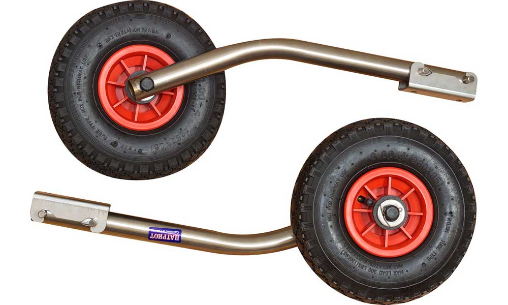 Транцевые колеса модульные удлиненные из нержавеющей стали в Рязани