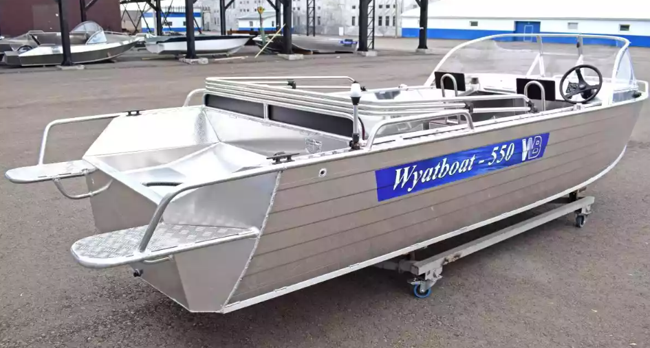Алюминиевый катер Wyatboat-550 Pro в Рязани
