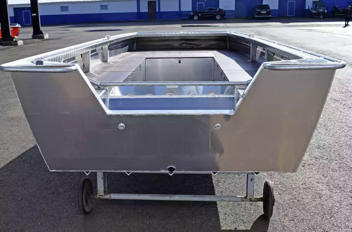 Алюминиевая лодка Wyatboat-490 Jonboat в Рязани
