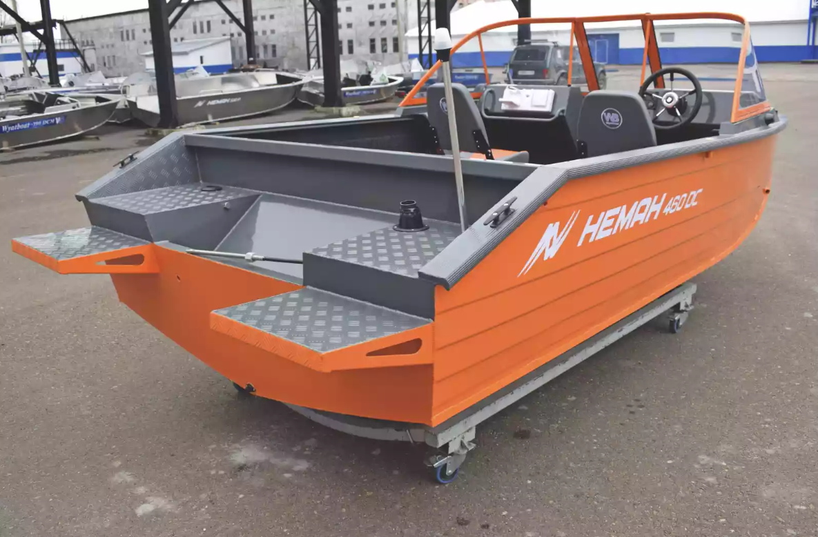 Алюминиевый катер Неман-480 DCM FISH в Рязани