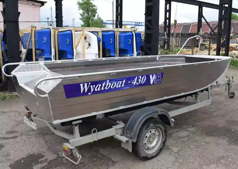 Алюминиевая лодка  Wyatboat-430 Master в Рязани