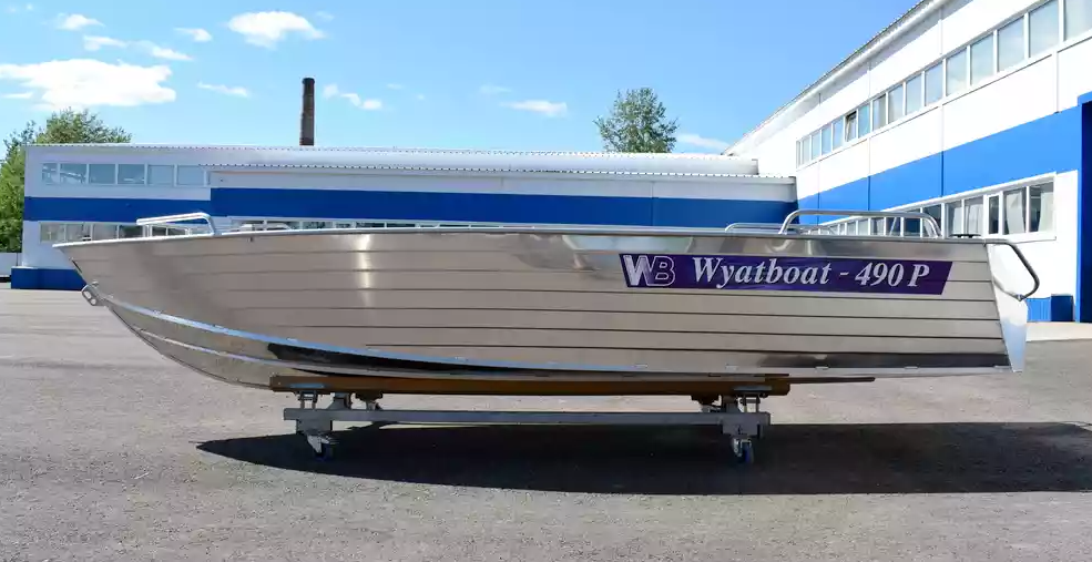 Алюминиевая лодка Wyatboat-490 P в Рязани Алюминиевая лодка Wyatboat-490 P в Рязани