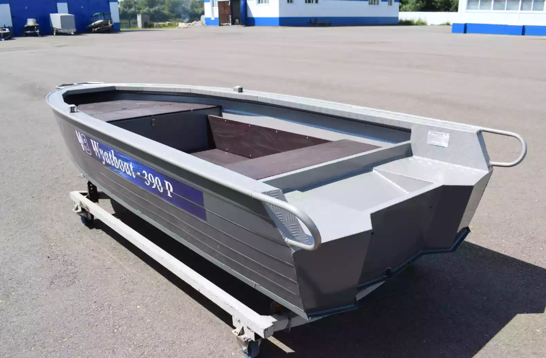 Алюминиевая лодка Wyatboat-390Р Fish в Рязани