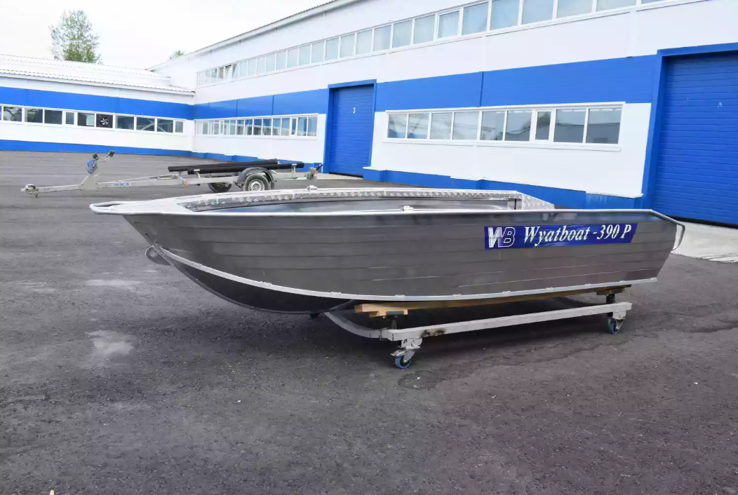 Алюминиевая лодка Wyatboat-390Р Увеличенный борт в Рязани