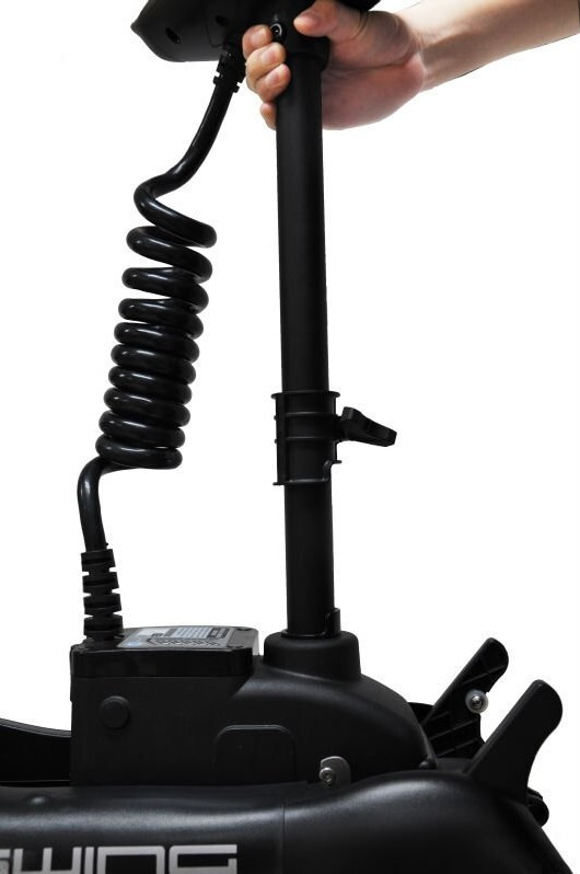 Лодочный электромотор якорь Haswing Cayman B, GPS, 12V, 55Lbs, нога 137 мм в Рязани