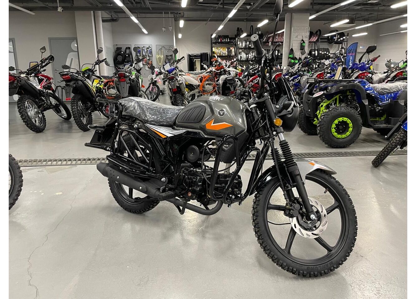 Мопед VMC NOVA 49сс (125сс) Led Full, дисковый тормоз, RKB RATO с баланс. валом, сигнализация в Рязани