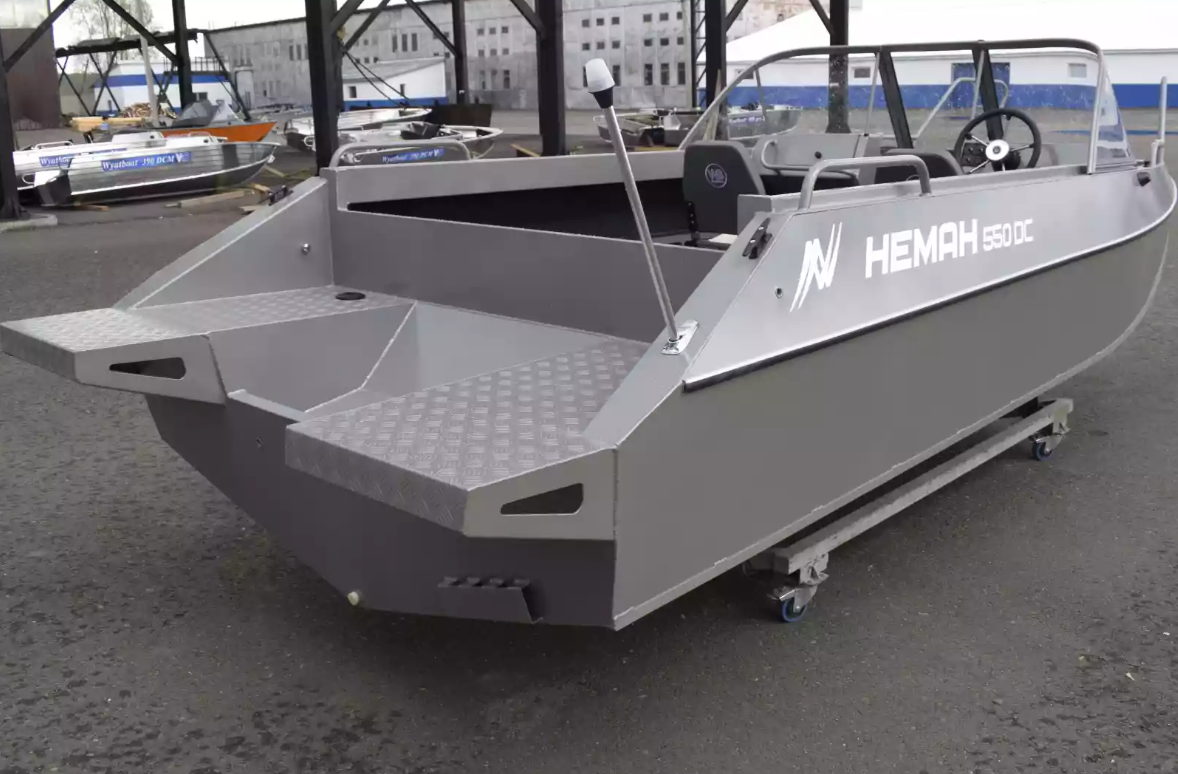 Алюминиевый катер Неман 550 DC в Рязани