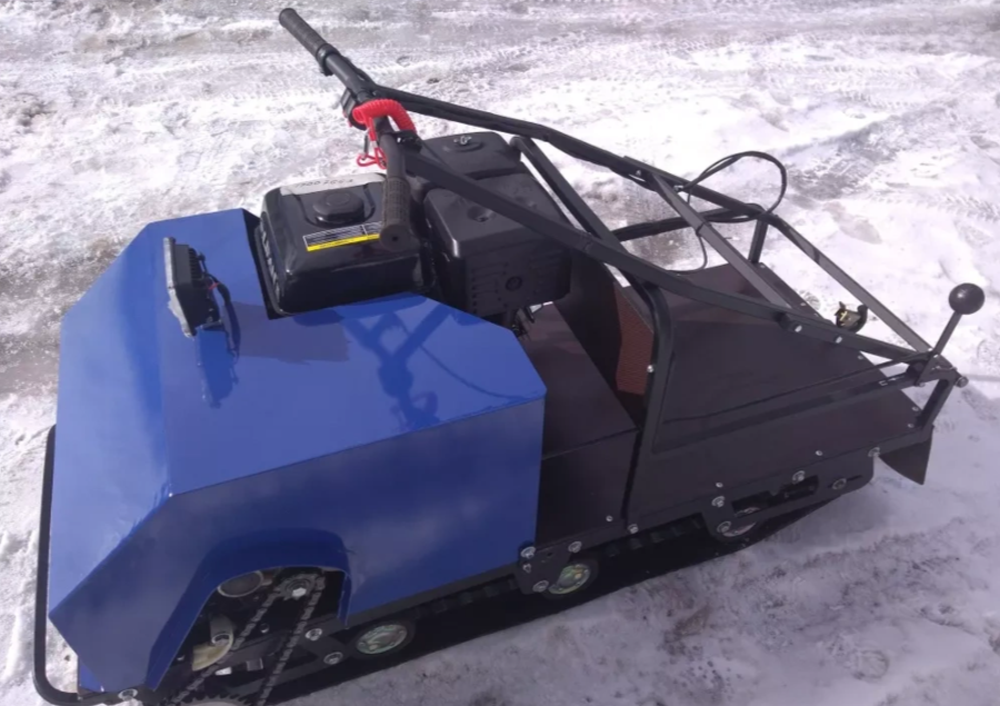 Мотобуксировщик AhtaR ЗИМА с реверсом (задний ход) в Рязани