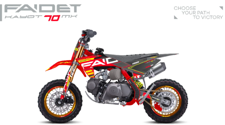 Питбайк FAIDET KAYOT 70 12/10 в Рязани