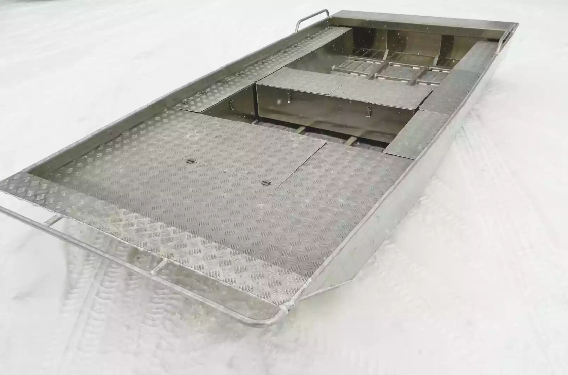 Алюминиевая лодка Wyatboat-390 Jonboat в Рязани
