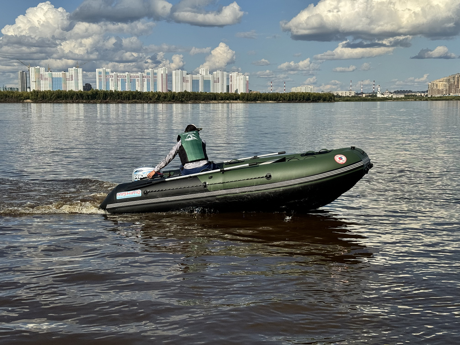 Лодка MISHIMO BIG FLOOR 400 в Рязани