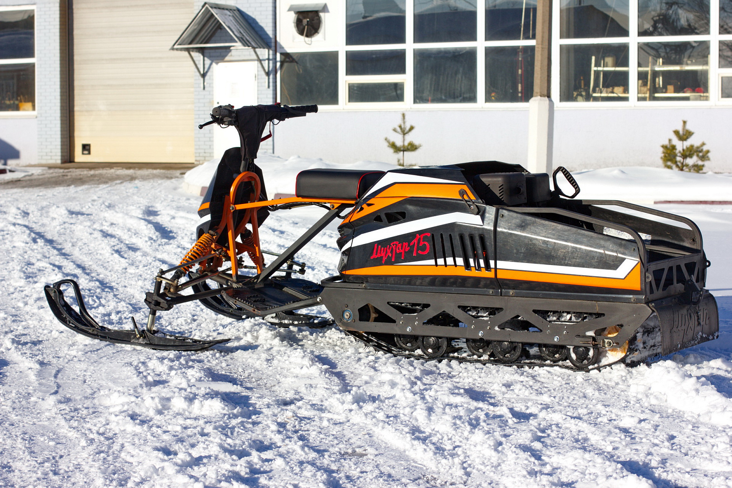 Мотобуксировщик IRBIS Мухтар 15 с лыжным модулем в комплекте в Рязани