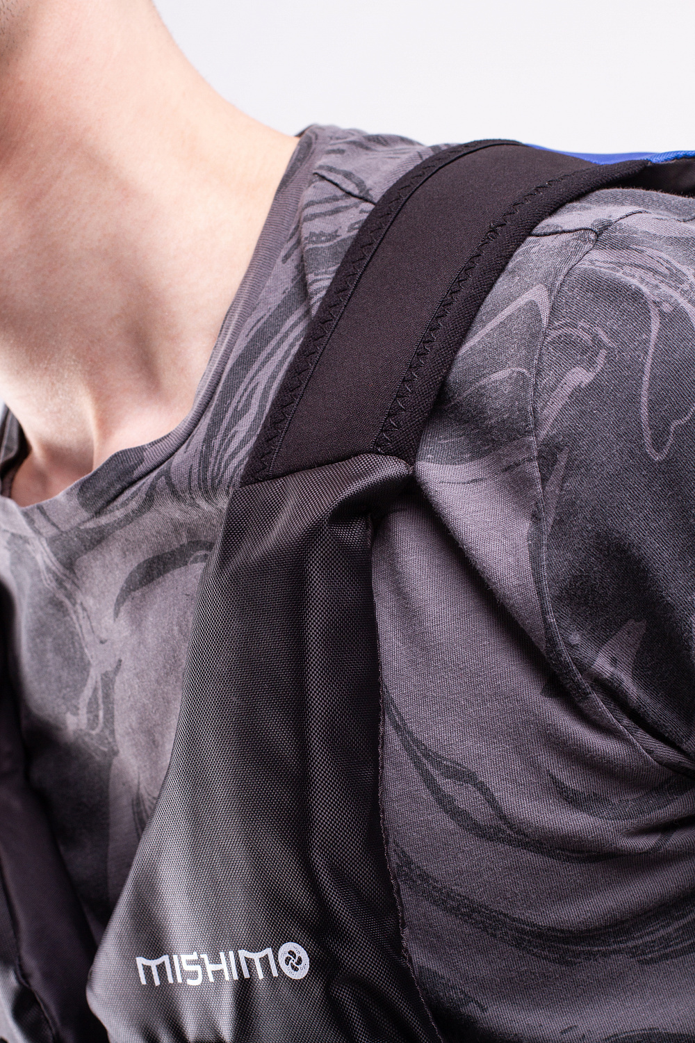 Жилет спасательный MISHIMO PRO Премиум качества Черно-синий в Рязани