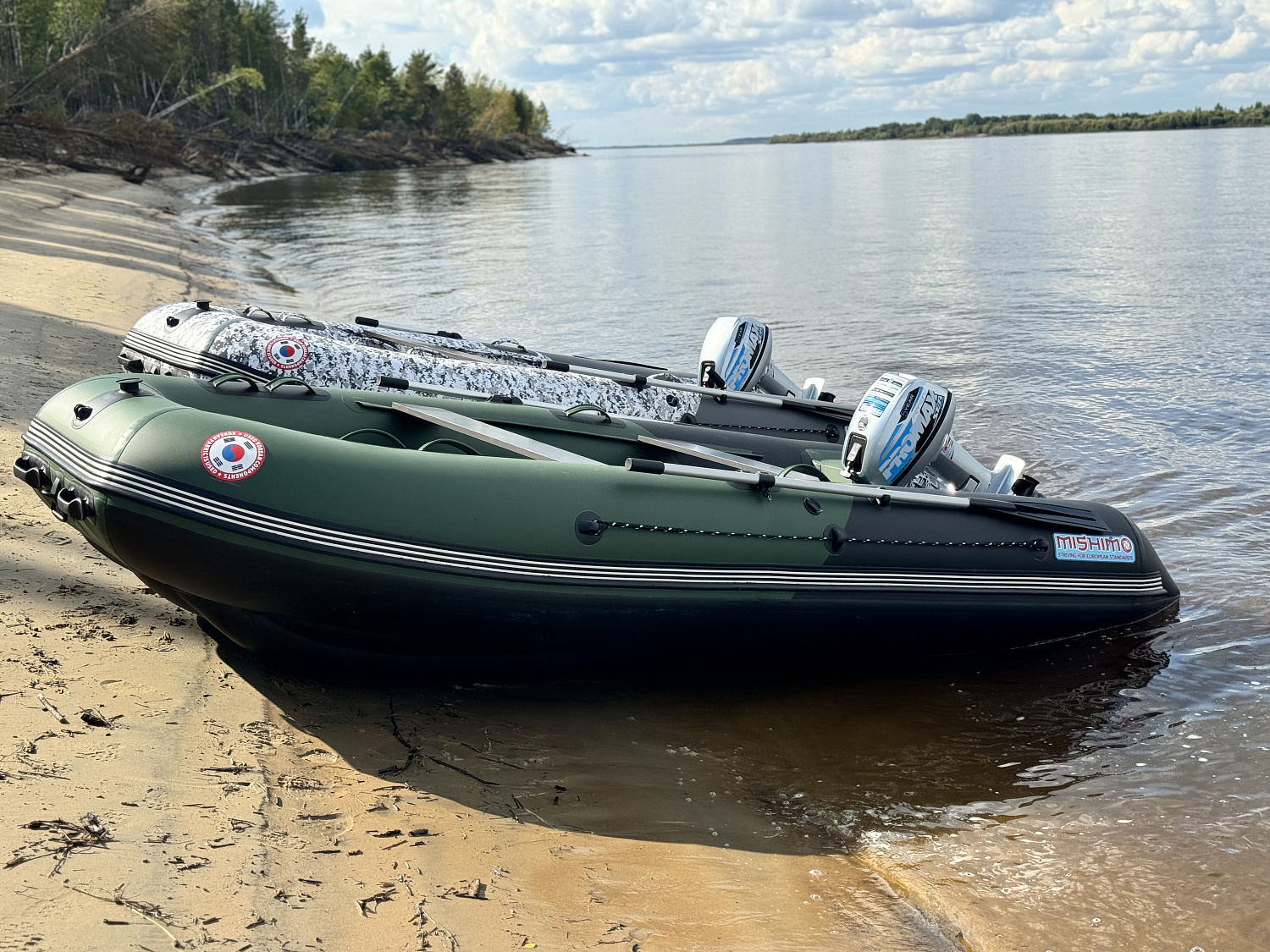 Лодка MISHIMO BIG FLOOR 420 в Рязани