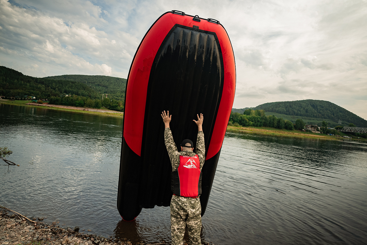 Лодка MISHIMO RIVER FJET PRO 410  под водомет в Рязани