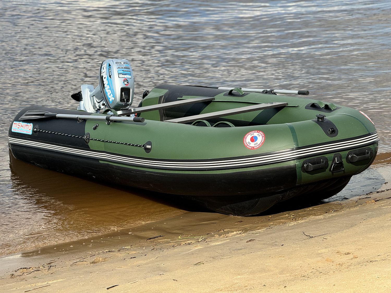 Лодка MISHIMO BIG FLOOR 400 в Рязани