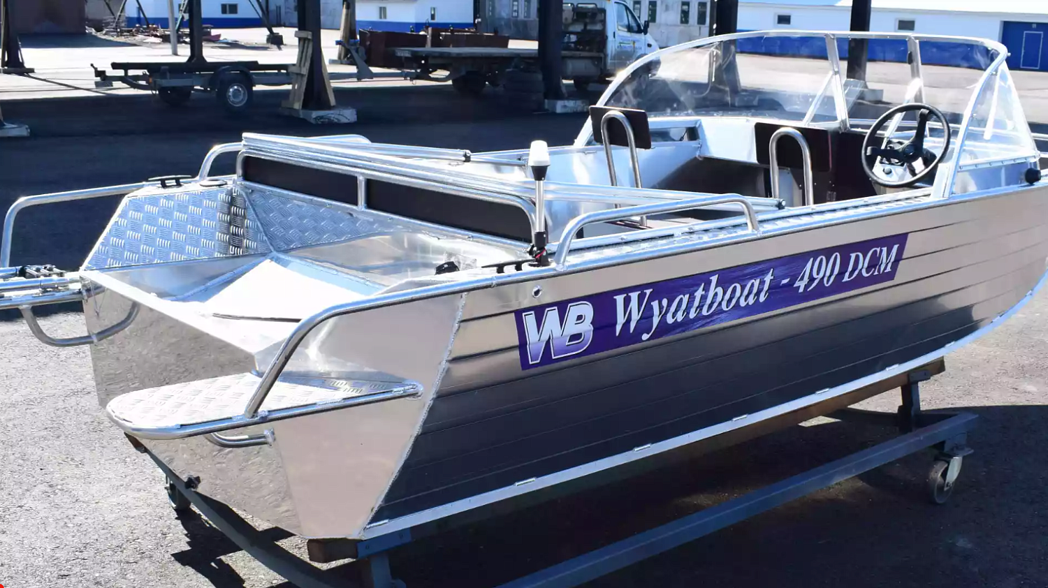 Алюминиевый катер Wyatboat-490 DCM в Рязани